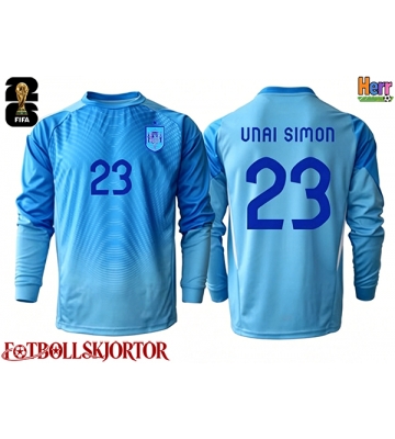 Spanien Unai Simon #23 Målvakt Hemmatröja VM 2026 Långärmad